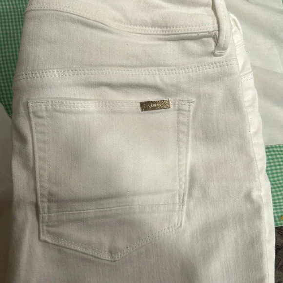 Chicos WOMENS jeans white size 1 STRECHY - Picture 4 of 12